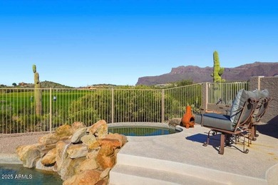 SKIP THE HOUSE AND GO TO THE BACK YARD FIRST!! The sparkling on Superstition Mountain Club - Lost Gold in Arizona - for sale on GolfHomes.com, golf home, golf lot