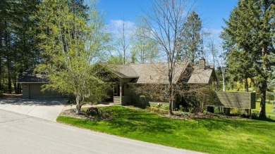 Warm and welcoming, this spacious home at Eagle Bend blends on Eagle Bend Golf Course in Montana - for sale on GolfHomes.com, golf home, golf lot