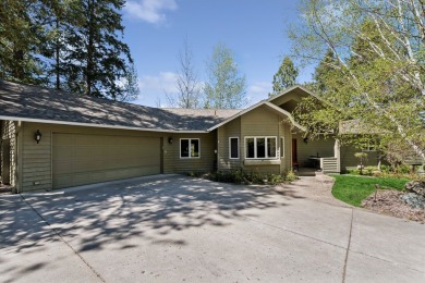 Warm and welcoming, this spacious home at Eagle Bend blends on Eagle Bend Golf Course in Montana - for sale on GolfHomes.com, golf home, golf lot