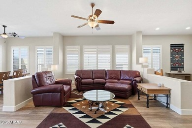 SKIP THE HOUSE AND GO TO THE BACK YARD FIRST!! The sparkling on Superstition Mountain Club - Lost Gold in Arizona - for sale on GolfHomes.com, golf home, golf lot