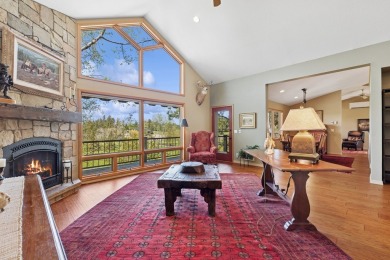 Warm and welcoming, this spacious home at Eagle Bend blends on Eagle Bend Golf Course in Montana - for sale on GolfHomes.com, golf home, golf lot