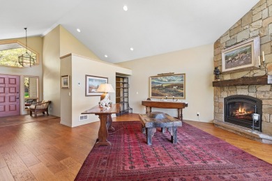 Warm and welcoming, this spacious home at Eagle Bend blends on Eagle Bend Golf Course in Montana - for sale on GolfHomes.com, golf home, golf lot