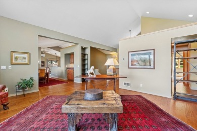 Warm and welcoming, this spacious home at Eagle Bend blends on Eagle Bend Golf Course in Montana - for sale on GolfHomes.com, golf home, golf lot