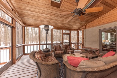 Custom-built 4-bedroom colonial set on a gorgeous 1-acre wooded on Stonebridge Golf Club in Michigan - for sale on GolfHomes.com, golf home, golf lot