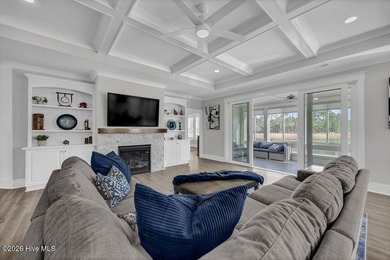 Upgrades abound in this stunning, like-new residence located in on Cape Fear National At Brunswick Forest in North Carolina - for sale on GolfHomes.com, golf home, golf lot