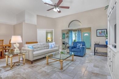 Beautifully upgraded, move-in ready  3-bedroom, 2-bath, 2 car on Suntree Country Club in Florida - for sale on GolfHomes.com, golf home, golf lot