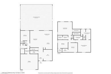 Enjoy resort-style living in this stunning Almofi floorplan home on Gateway Golf and Country Club in Florida - for sale on GolfHomes.com, golf home, golf lot