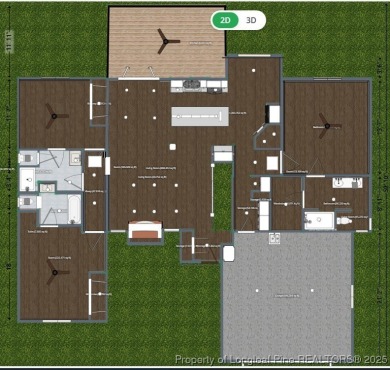 Newly upgraded, home in Woodlake! 3 bedrooms 3 baths on the main on Woodlake Country Club in North Carolina - for sale on GolfHomes.com, golf home, golf lot