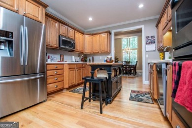 Another golf course beauty, located at Number 10, Oak Mountain on Oak Mountain Championship Golf Club in Georgia - for sale on GolfHomes.com, golf home, golf lot