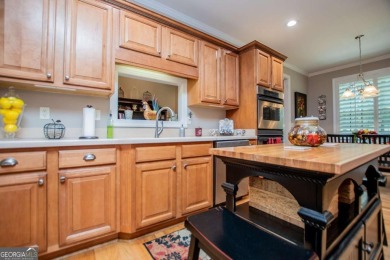 Another golf course beauty, located at Number 10, Oak Mountain on Oak Mountain Championship Golf Club in Georgia - for sale on GolfHomes.com, golf home, golf lot