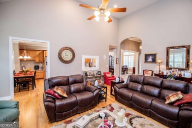 Another golf course beauty, located at Number 10, Oak Mountain on Oak Mountain Championship Golf Club in Georgia - for sale on GolfHomes.com, golf home, golf lot