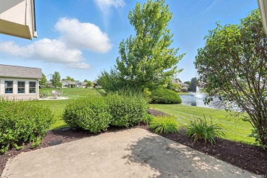 Spectacular pond views from this villa in one of Southwest on Chestnut Hills Golf Club in Indiana - for sale on GolfHomes.com, golf home, golf lot