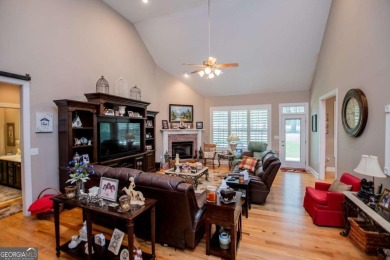 Another golf course beauty, located at Number 10, Oak Mountain on Oak Mountain Championship Golf Club in Georgia - for sale on GolfHomes.com, golf home, golf lot