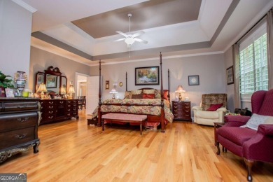 Another golf course beauty, located at Number 10, Oak Mountain on Oak Mountain Championship Golf Club in Georgia - for sale on GolfHomes.com, golf home, golf lot