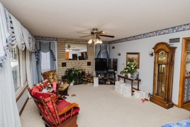 This 4-bedroom, 2-bathroom, over 2,300 square foot home, sits on L W Clapp Memorial Golf Course in Kansas - for sale on GolfHomes.com, golf home, golf lot