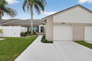 NICE VILLA OVER 1250 SF WITH A FABULOUS WATER VIEW. CATHEDRAL on Westchester Golf and Country Club in Florida - for sale on GolfHomes.com, golf home, golf lot