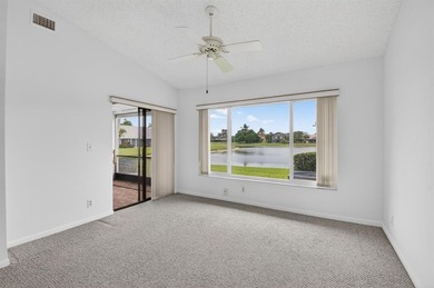 NICE VILLA OVER 1250 SF WITH A FABULOUS WATER VIEW. CATHEDRAL on Westchester Golf and Country Club in Florida - for sale on GolfHomes.com, golf home, golf lot