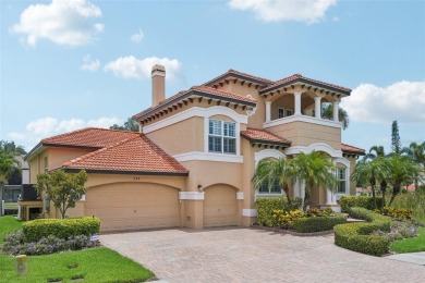 THIS HOME IS A  SUPER HERO that bravely fought the summer on Tarpon Springs Golf Course in Florida - for sale on GolfHomes.com, golf home, golf lot