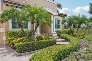 THIS HOME IS A  SUPER HERO that bravely fought the summer on Tarpon Springs Golf Course in Florida - for sale on GolfHomes.com, golf home, golf lot