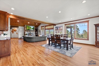 Tucked into nearly 3 acres of mature trees and peaceful hills on Spearfish Canyon Country Club in South Dakota - for sale on GolfHomes.com, golf home, golf lot