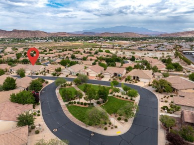 Perfectly located in the heart of Southern Utah's iconic 55+ Sun on Sunriver Golf Club in Utah - for sale on GolfHomes.com, golf home, golf lot