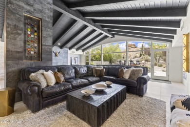 One of a kind Modern Desert Masterpiece in The Boulders on The Boulders Resort Golf Club in Arizona - for sale on GolfHomes.com, golf home, golf lot