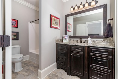 Gorgeous, stately all brick home situated on over an acre behind on Champions Retreat Golf Club in Georgia - for sale on GolfHomes.com, golf home, golf lot