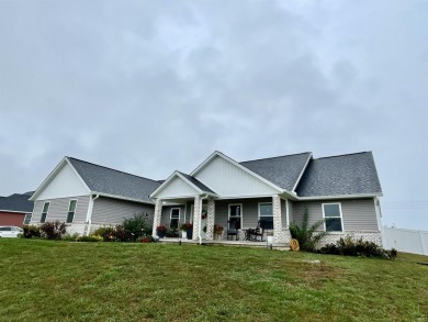 This ranch home offers over 1,912 sq ft, 3 bedrooms, 2 full on Rolling Meadows Golf Course in Indiana - for sale on GolfHomes.com, golf home, golf lot