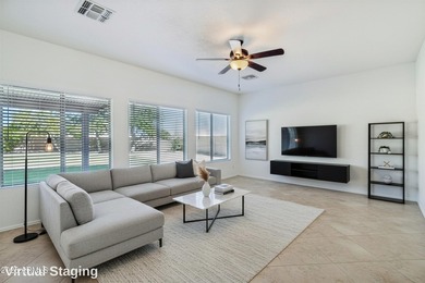 Welcome to this beautifully refreshed two-story 2,659 sq ft home on The Golf Club At Johnson Ranch in Arizona - for sale on GolfHomes.com, golf home, golf lot