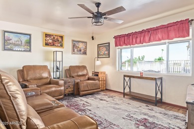 Amazing Pool Home right on the Golf Course!! Fresh Exterior on Arizona City Golf Club in Arizona - for sale on GolfHomes.com, golf home, golf lot