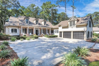 Gorgeous Lowcountry home on the 7th hole of the Signature Jack on Colleton River Plantation Club in South Carolina - for sale on GolfHomes.com, golf home, golf lot