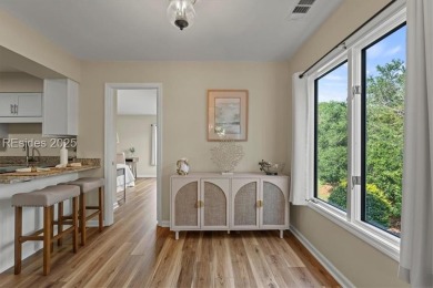 Light-filled 3BR flat offering peaceful angled views of the on Country Club of Hilton Head in South Carolina - for sale on GolfHomes.com, golf home, golf lot