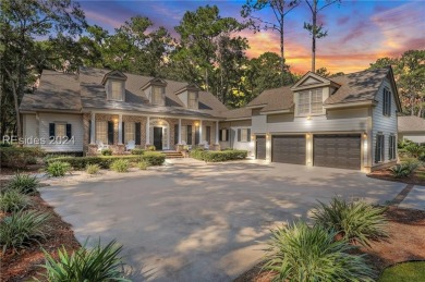 Gorgeous Lowcountry home on the 7th hole of the Signature Jack on Colleton River Plantation Club in South Carolina - for sale on GolfHomes.com, golf home, golf lot