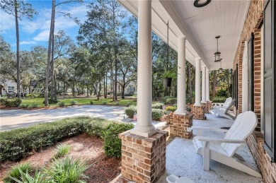 Gorgeous Lowcountry home on the 7th hole of the Signature Jack on Colleton River Plantation Club in South Carolina - for sale on GolfHomes.com, golf home, golf lot