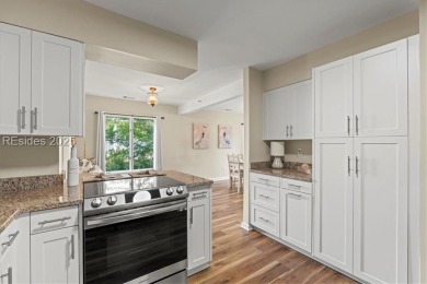 Light-filled 3BR flat offering peaceful angled views of the on Country Club of Hilton Head in South Carolina - for sale on GolfHomes.com, golf home, golf lot