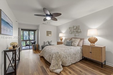 Light-filled 3BR flat offering peaceful angled views of the on Country Club of Hilton Head in South Carolina - for sale on GolfHomes.com, golf home, golf lot