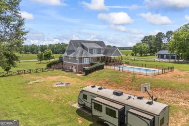 Custom mini-farm on 3.7 acres. All very large rooms in this 6 on Lane Creek Golf Club in Georgia - for sale on GolfHomes.com, golf home, golf lot