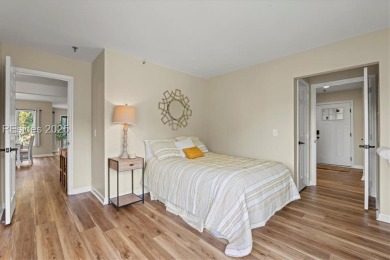 Light-filled 3BR flat offering peaceful angled views of the on Country Club of Hilton Head in South Carolina - for sale on GolfHomes.com, golf home, golf lot