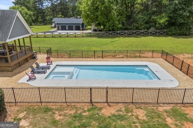 Custom mini-farm on 3.7 acres. All very large rooms in this 6 on Lane Creek Golf Club in Georgia - for sale on GolfHomes.com, golf home, golf lot
