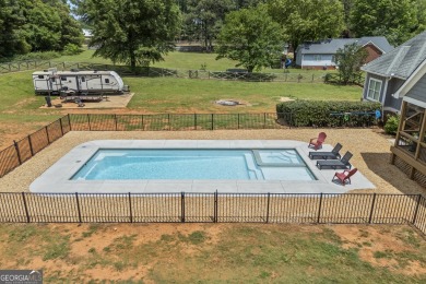 Custom mini-farm on 3.7 acres. All very large rooms in this 6 on Lane Creek Golf Club in Georgia - for sale on GolfHomes.com, golf home, golf lot