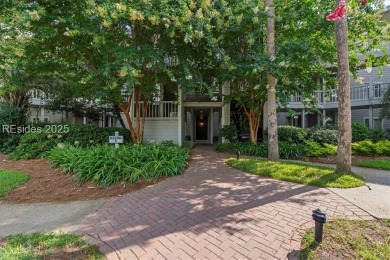 Light-filled 3BR flat offering peaceful angled views of the on Country Club of Hilton Head in South Carolina - for sale on GolfHomes.com, golf home, golf lot