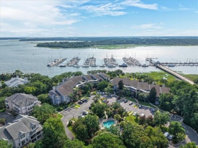 Light-filled 3BR flat offering peaceful angled views of the on Country Club of Hilton Head in South Carolina - for sale on GolfHomes.com, golf home, golf lot