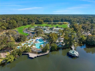 Light-filled 3BR flat offering peaceful angled views of the on Country Club of Hilton Head in South Carolina - for sale on GolfHomes.com, golf home, golf lot
