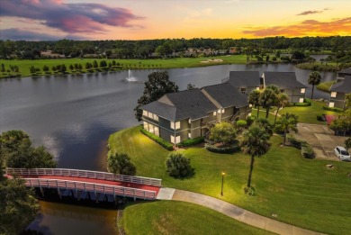 Beautiful corner condominium with serene pond views located in on Plantation Bay Golf and Country Club in Florida - for sale on GolfHomes.com, golf home, golf lot