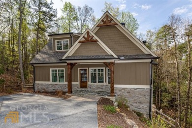 Welcome home to this stunning 5 BR - 3 1/2 Bath NEW CONSTRUCTION on Big Canoe Golf Club - Cherokee in Georgia - for sale on GolfHomes.com, golf home, golf lot