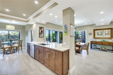 A custom design like no other! This three bedroom 2 bath condo on Club at Pelican Bay Golf Course in Florida - for sale on GolfHomes.com, golf home, golf lot