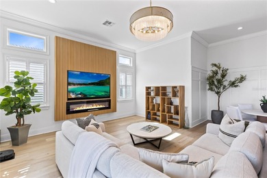 Gated golf course living with panoramic water views in Eagle on Eagle Creek Golf Club in Florida - for sale on GolfHomes.com, golf home, golf lot