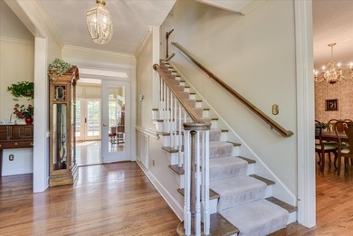 Discover this exceptional five-bedroom home featuring spacious on West Lake Country Club in Georgia - for sale on GolfHomes.com, golf home, golf lot