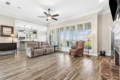 Beautifully updated home on the 12th tee box of Oak Harbor Golf on Oak Harbor Golf Club in Louisiana - for sale on GolfHomes.com, golf home, golf lot