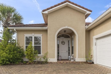Beautiful Mediterranean Style Ranch Home with side-load garage on Palmetto Greens Golf and Country Club in South Carolina - for sale on GolfHomes.com, golf home, golf lot
